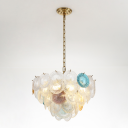 Loft Industry Modern - Rainbow Round Chandelier